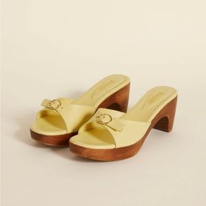 Rouje The Pierrette Mules, NWT! Size EU 40. Comfy + Gorgeous!
